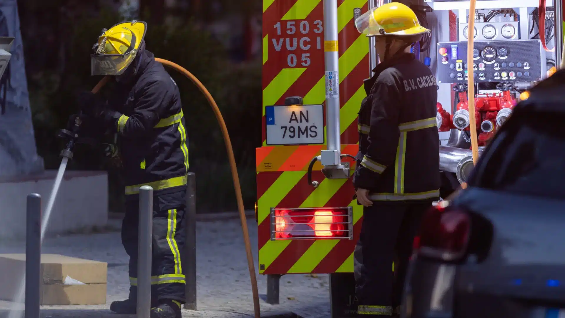 Incendie dans une habitation à Penafiel laisse sept habitants sans abri