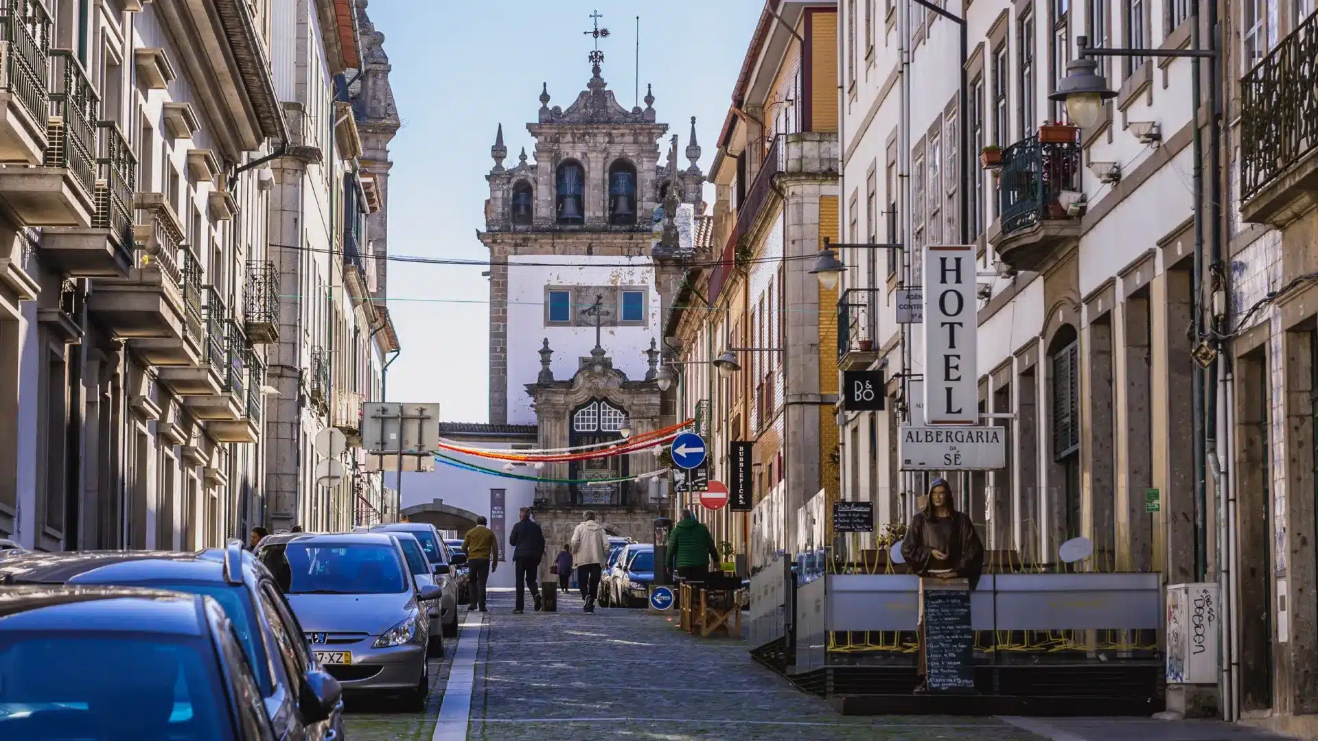 Le Rio Este a dépassé ses rives à Braga et a inondé une habitation.