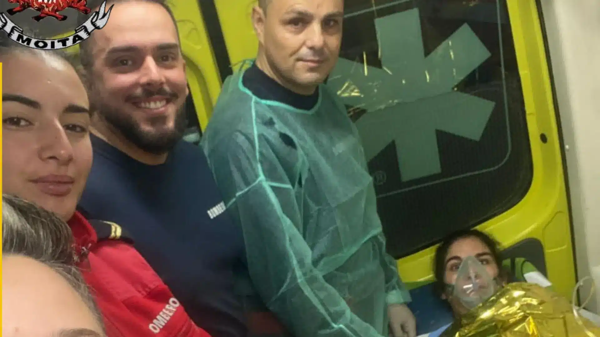 Les pompiers de Moita ont déjà effectué leur premier accouchement de l'année. "La vie n'attend pas"