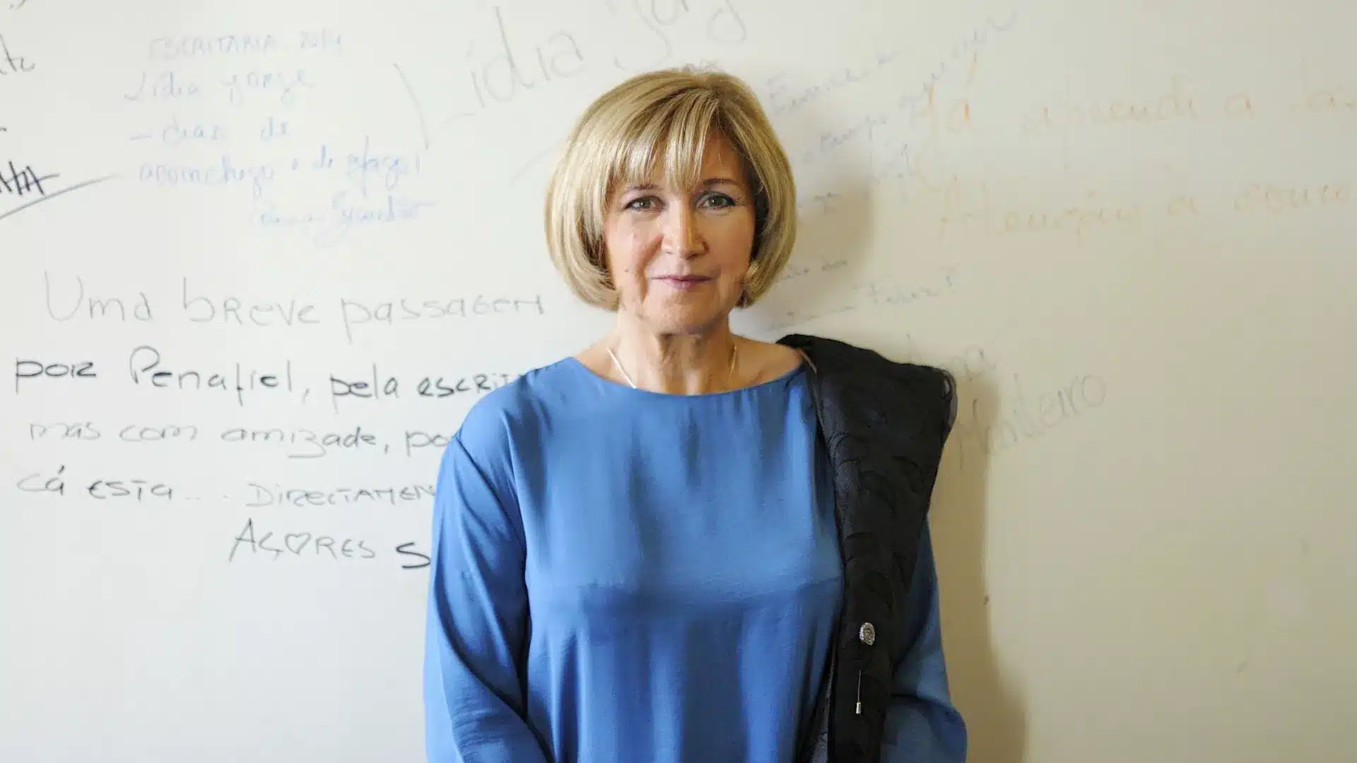 Lídia Jorge reçoit le prix galicien Juan de San Clemente