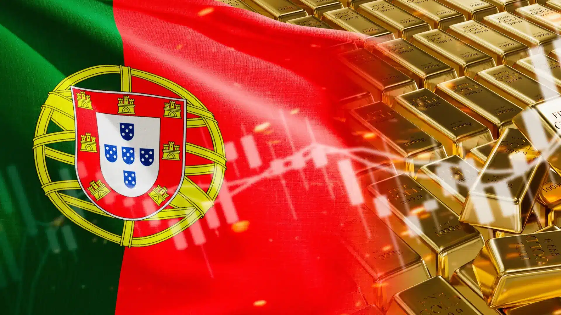 L'or monte : Les réserves de la Banque du Portugal valent déjà 50 milliards.