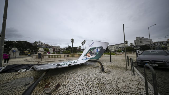 Proteção Civil registou 892 ocorrências na 6.ª-feira devido ao mau tempo