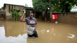 Paysans mozambicains dont la production est presque perdue à cause des inondations