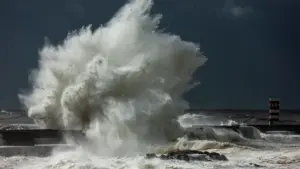 Plus de 1.500 occurrences associées au mauvais temps jusqu'à 22h00.