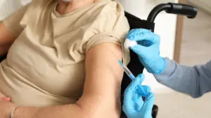 Plus de 87 % des patients âgés de 85 ans ou plus sont vaccinés contre la grippe.