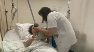 Rafael devait naître en février, mais il est finalement devenu le bébé de l'année à Leiria.