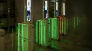 Système de contrôle aux frontières testé aujourd'hui à l'aéroport de Lisbonne.