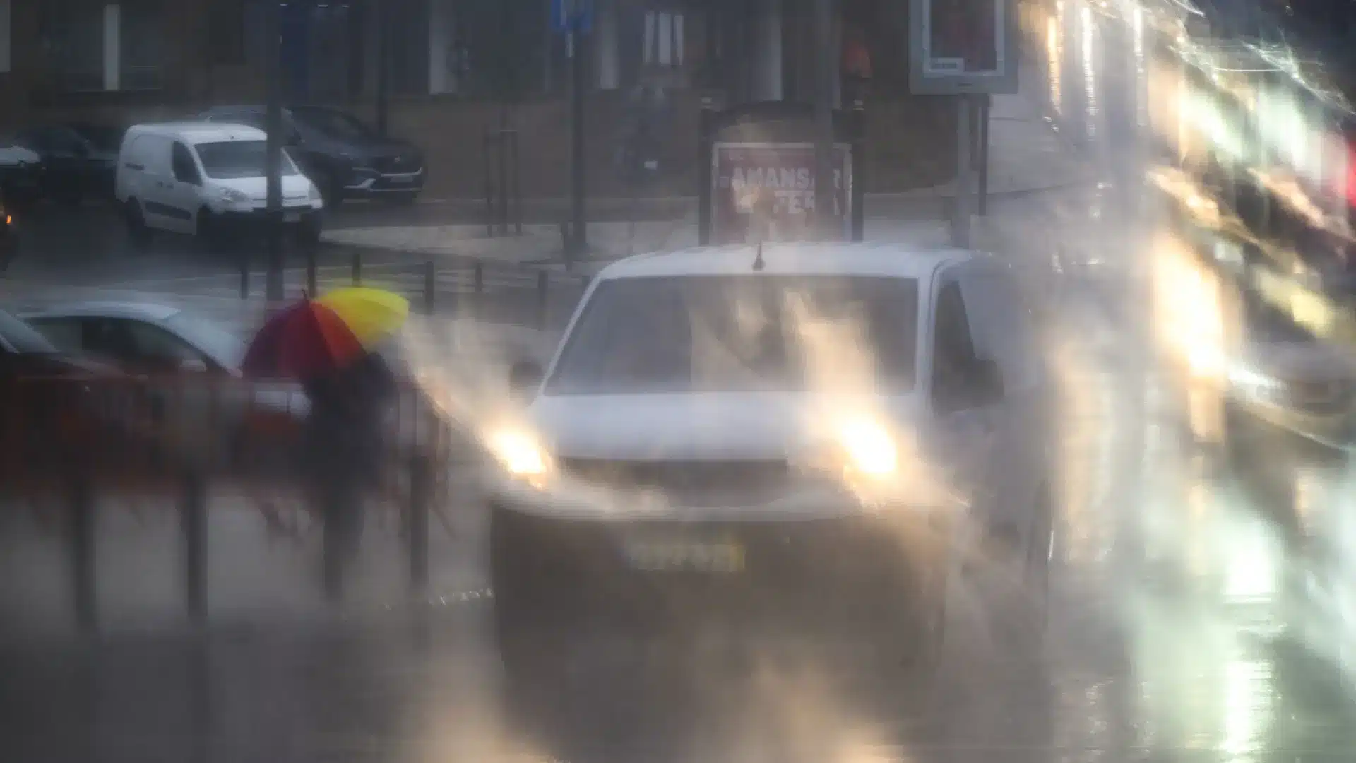 Trois routes coupées dans le district d'Aveiro en raison d'une inondation