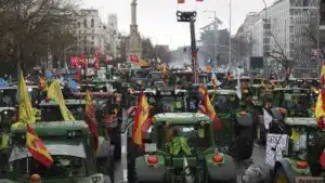 Accord avec le Mercosur : des agriculteurs avec des centaines de tracteurs en protestation