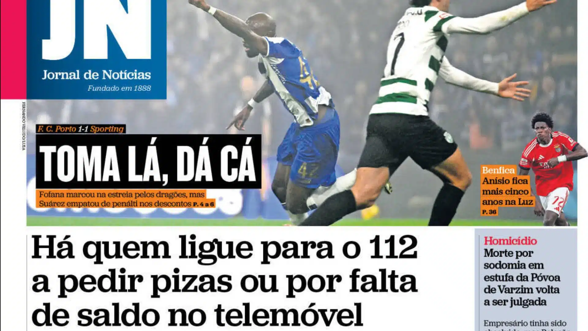 Aujourd'hui à la une : Certains appellent le 112 pour commander une pizza ; Contrat sans support