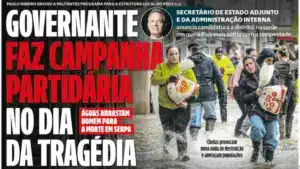 Aujourd'hui à la une : un dirigeant fait campagne dans la tragédie ; fonds de catastrophe