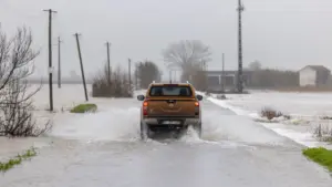 Coimbra avec circulation routière coupée à Espertina et dans deux tunnels