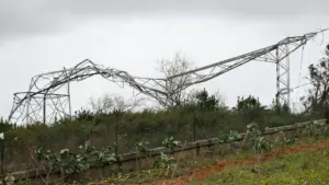 E-Redes avec 46 000 clients sans électricité à 16h00.
