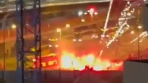 Échauffourée entre supporters du Sporting et du Benfica avant le derby de futsal.