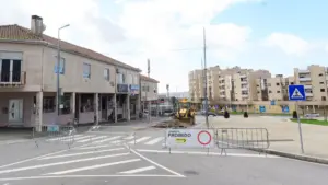 Effondrement d'une ancienne mine à l'origine de la route qui s'est affaissée à Gondomar.