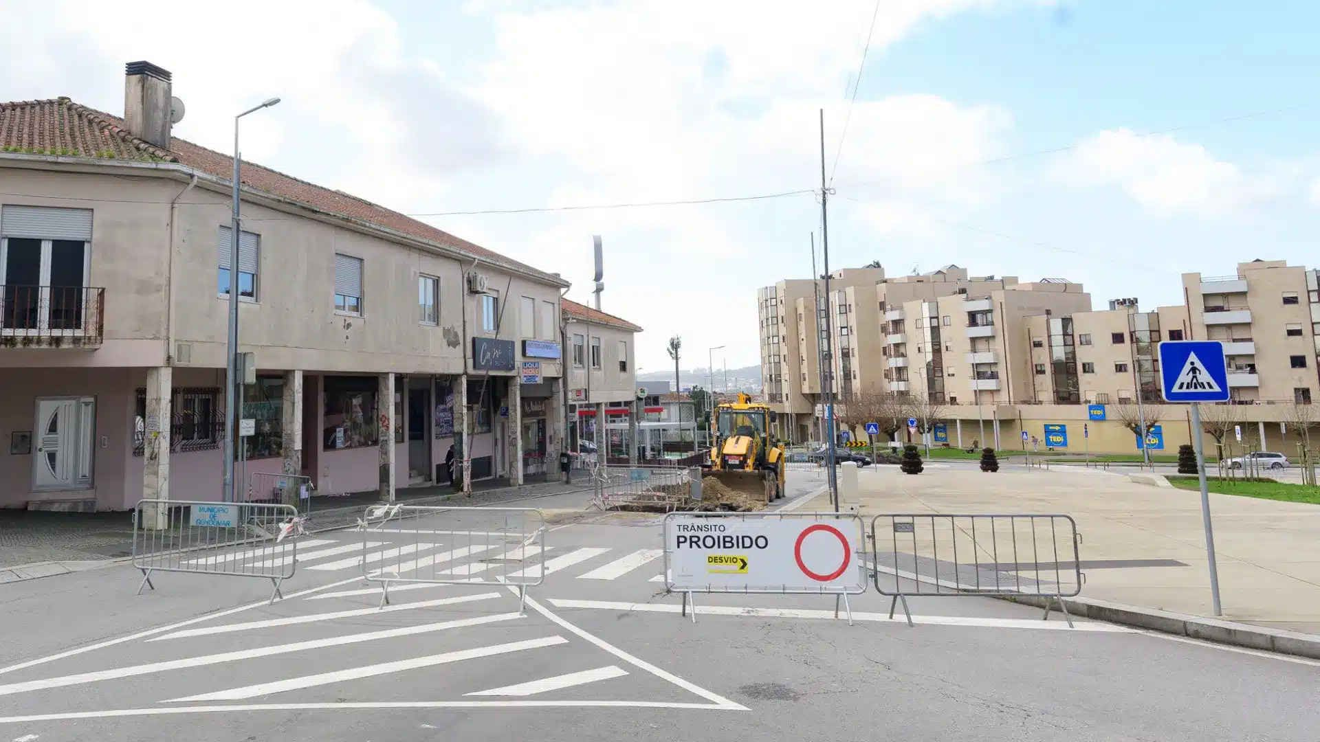 Effondrement d'une ancienne mine à l'origine de la route qui s'est affaissée à Gondomar.