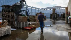 Entreprise de métallomécanique de Leiria a perdu le toit "mais pas le sol"