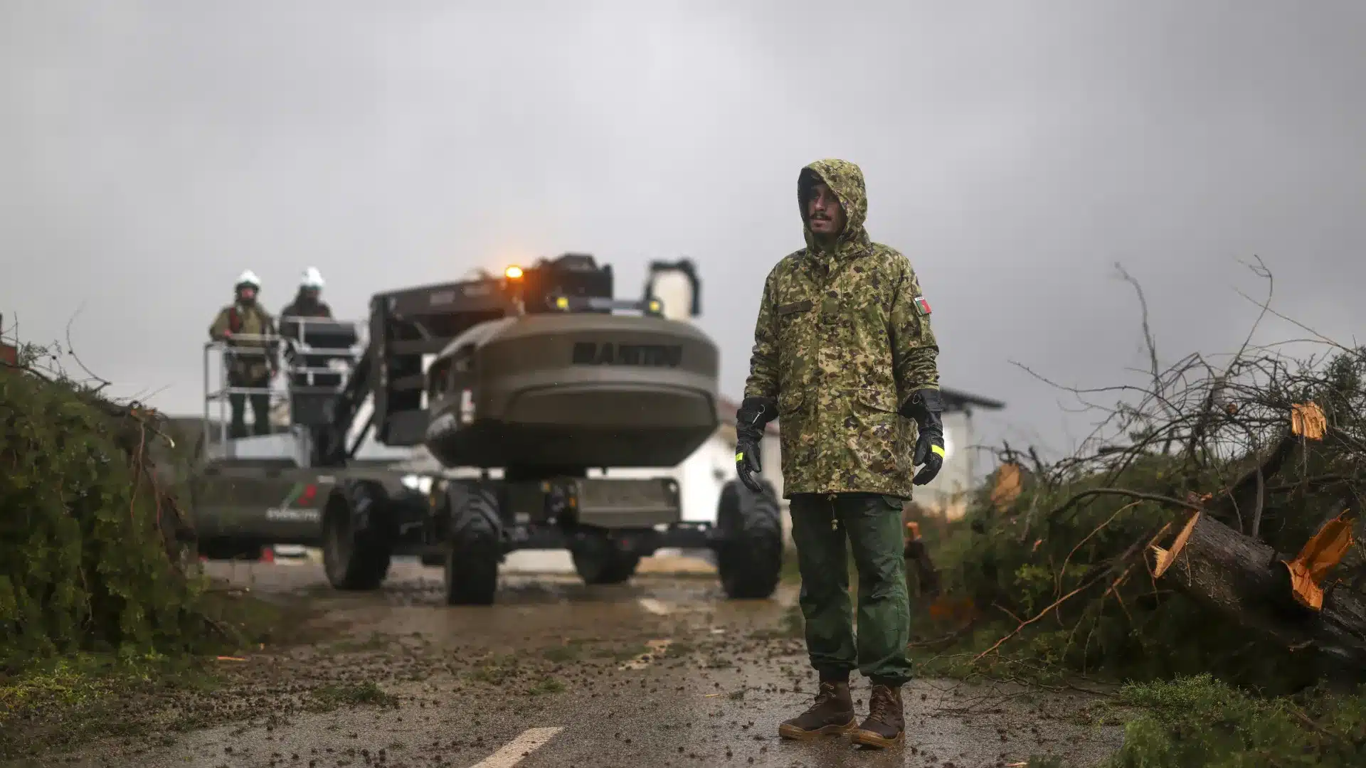 Inondation cause deux personnes déplacées à Penafiel