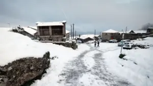 La chute de neige conditionne le transport scolaire à Vila Pouca de Aguiar.