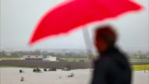 Le niveau du fleuve Tage devrait continuer à baisser pendant la nuit.