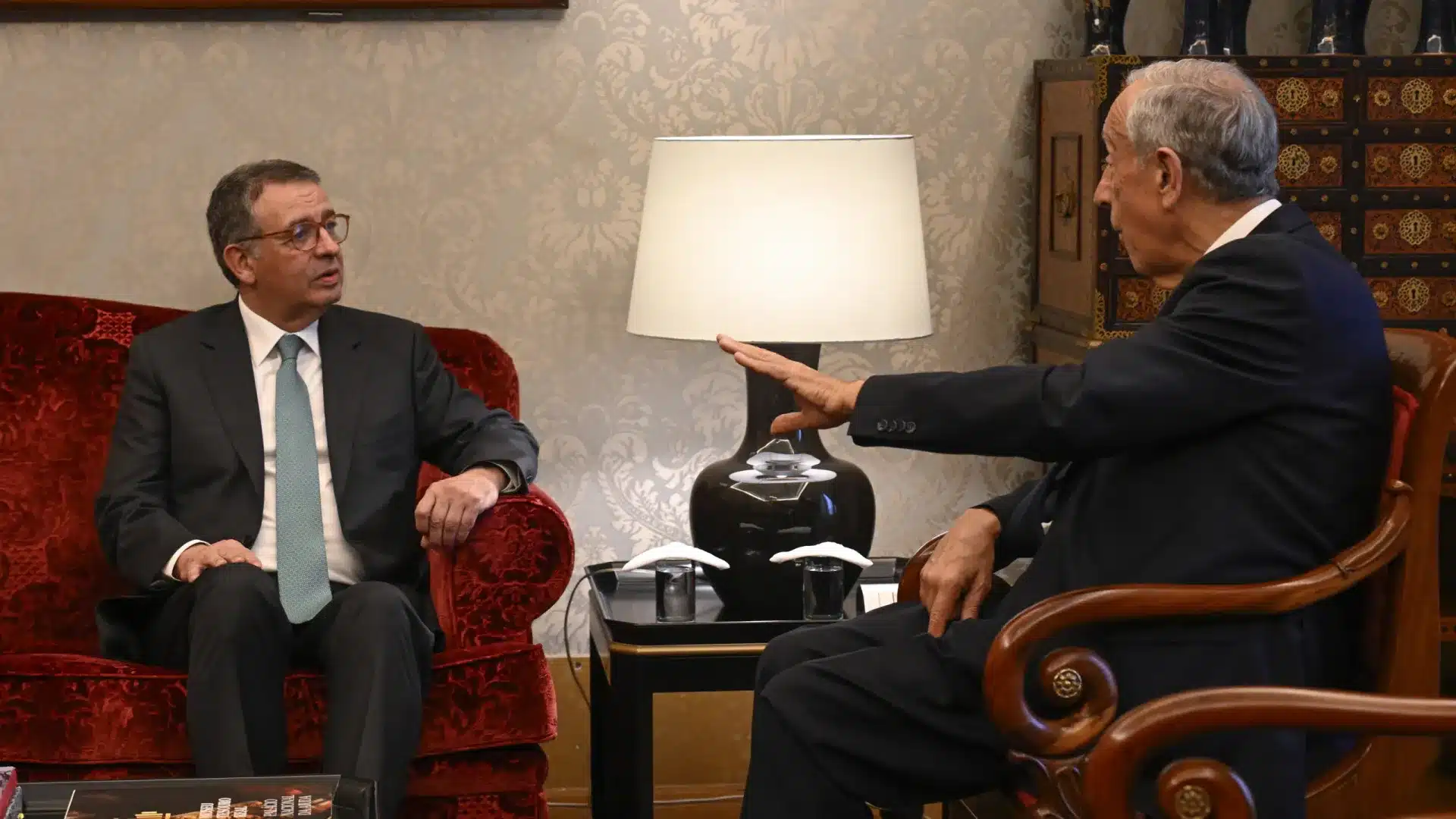 Marcelo a reçu Seguro pendant 3 heures et demie à Belém : Les images