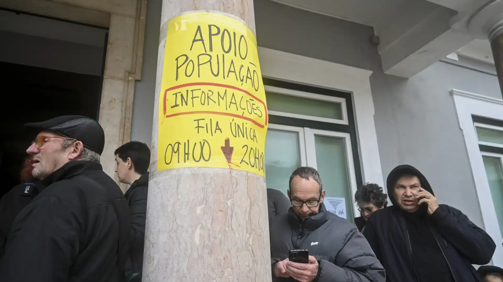 Mauvais temps : GNR, PSP et Municipalité de Leiria alertent sur les escroqueries