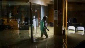 Mauvais temps : Le risque d'inondations persiste dans la région d'Aveiro.