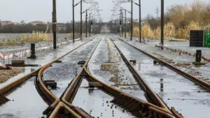 Mauvais temps suspend la circulation ferroviaire sur des tronçons de 6 lignes (à 13h)