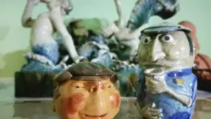 Panneau de carreaux de Bordalo Pinheiro exposé pour la première fois à Caldas.