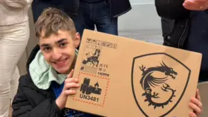 PJ a aidé à réaliser le rêve d'Afonso, "un enfant très spécial".