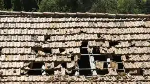 Plus de 15 maisons endommagées à Aveiro sans nécessité de relogement.