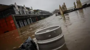 Près de 3 000 m3/s à Coimbra serait improbable et catastrophique.