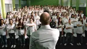 "A Onda" arrive au Portugal pour la première fois. Le cas a exposé les racines du fascisme.