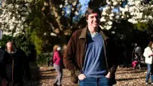 Afonso Reis Cabral participe à un cours de littérature en avril en Espagne.