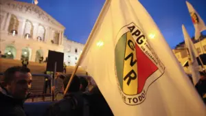 Associations des FA et de la GNR protestent contre le calcul des retraites.