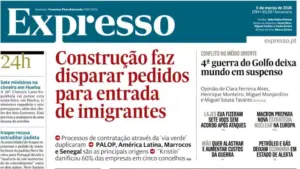 Aujourd'hui à la une : La construction fait exploser les demandes; Porto renforce la surveillance