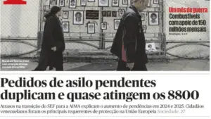 Aujourd'hui à la une : Les demandes d'asile doublent ; Salgado enquêté en Suisse.