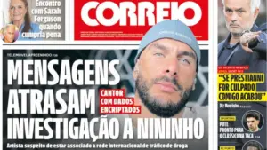 Aujourd'hui à la une : Les Portugais racontent la terreur ; Nininho avec des données cryptées