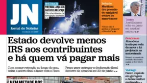 Aujourd'hui à la une : Moins de remboursement sur l'IRS ; Le Portugal profitant de la guerre