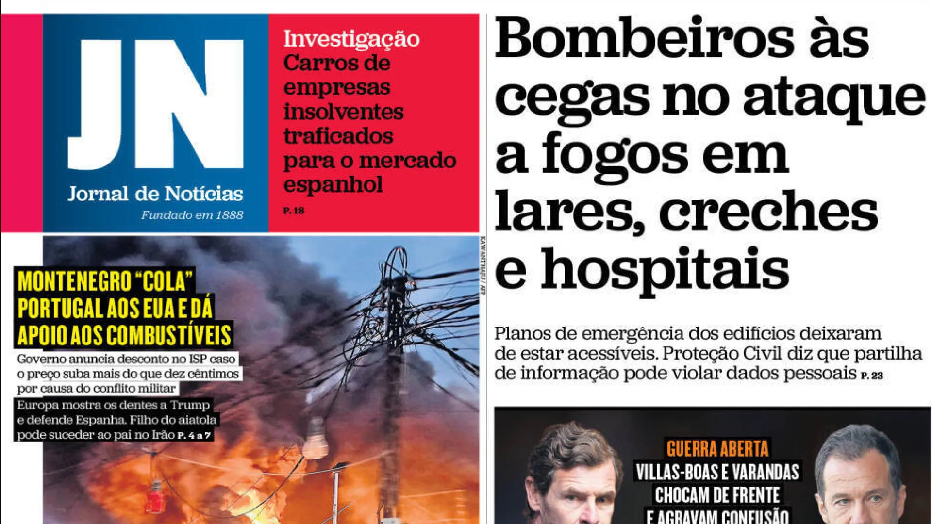 Aujourd'hui à la une : Pompiers à l'aveugle ; Mort d'une femme enceinte Enquête retardée