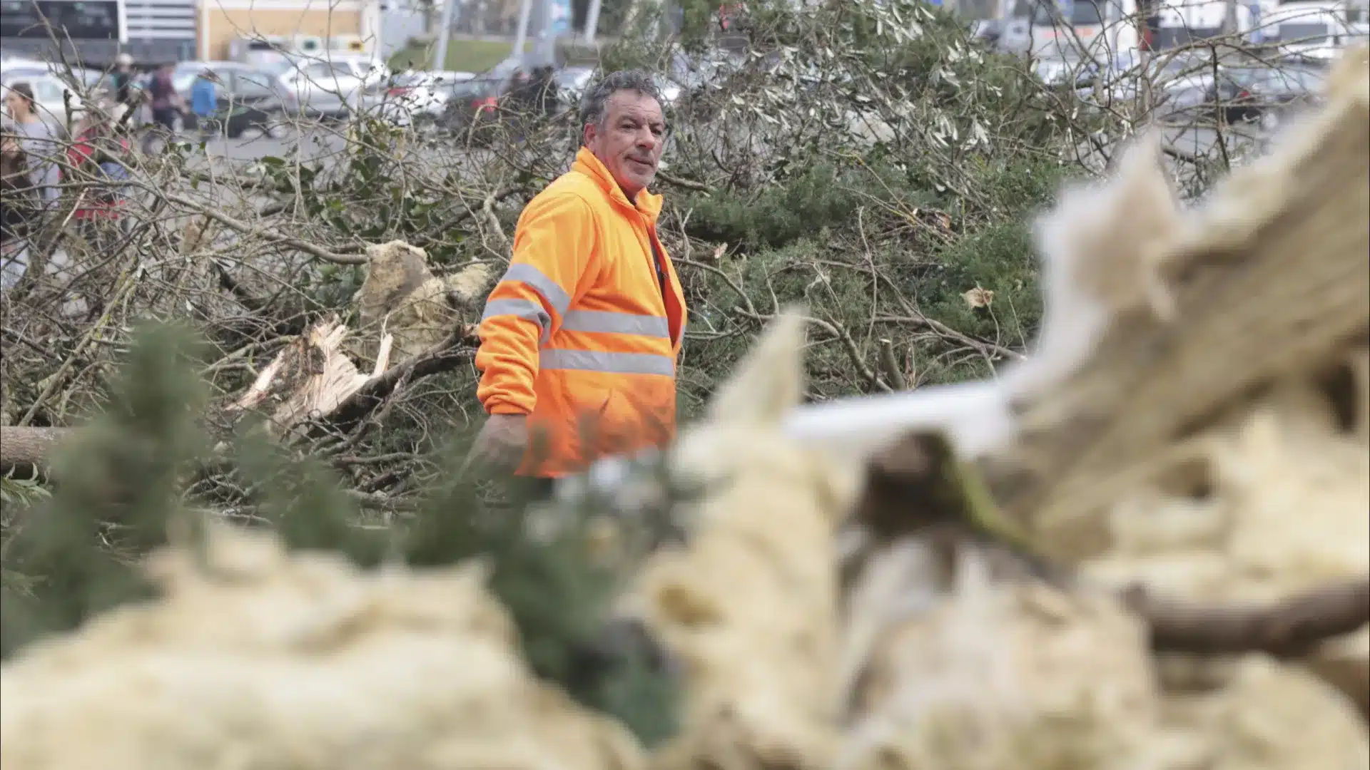 Des pertes à Leiria dues au mauvais temps s'élèvent à environ 1.000 millions.
