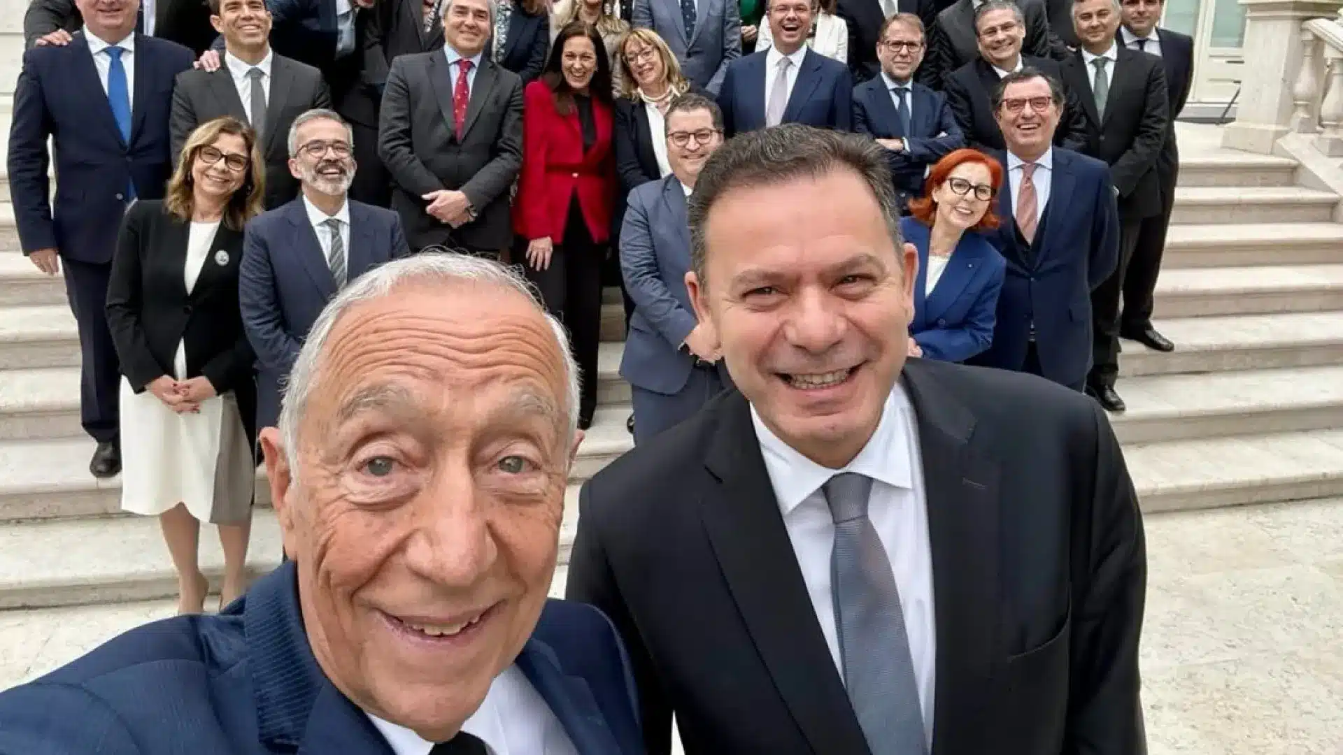 Dix ans après : Voici le dernier 'marcelfie' de Marcelo avec le gouvernement