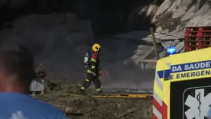 Incendie dans le Parc National de Peneda-Gerês sans habitations en danger