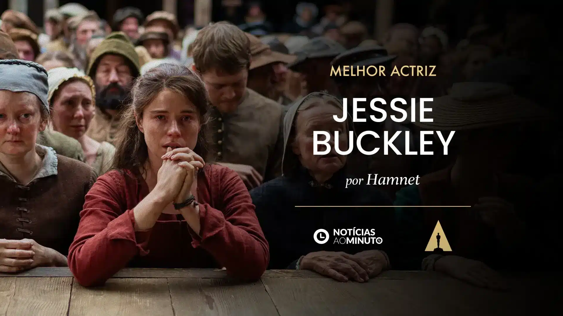 Jessie Buckley remporte l'Oscar de la Meilleure Actrice.