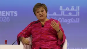 La directrice du FMI exhorte à penser "l'impensable" et à préparer des réponses.