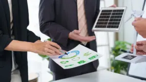 La durabilité soutient la décision dans 77 % des grandes entreprises et 68 % des PME.