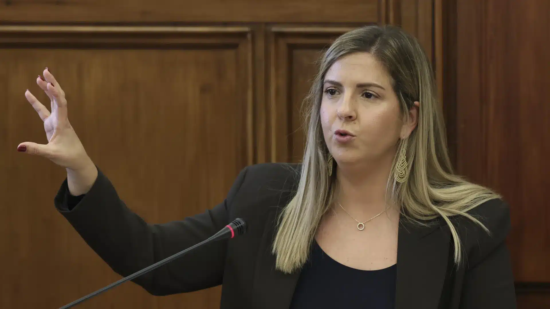 La ministre rencontre des artistes à New York et rappelle que "l'État ne les oublie pas".