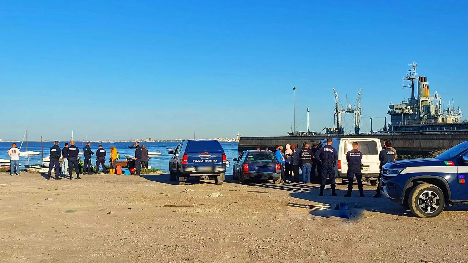 La Police Maritime saisit cinq embarcations de pêche illégale sur le Tage
