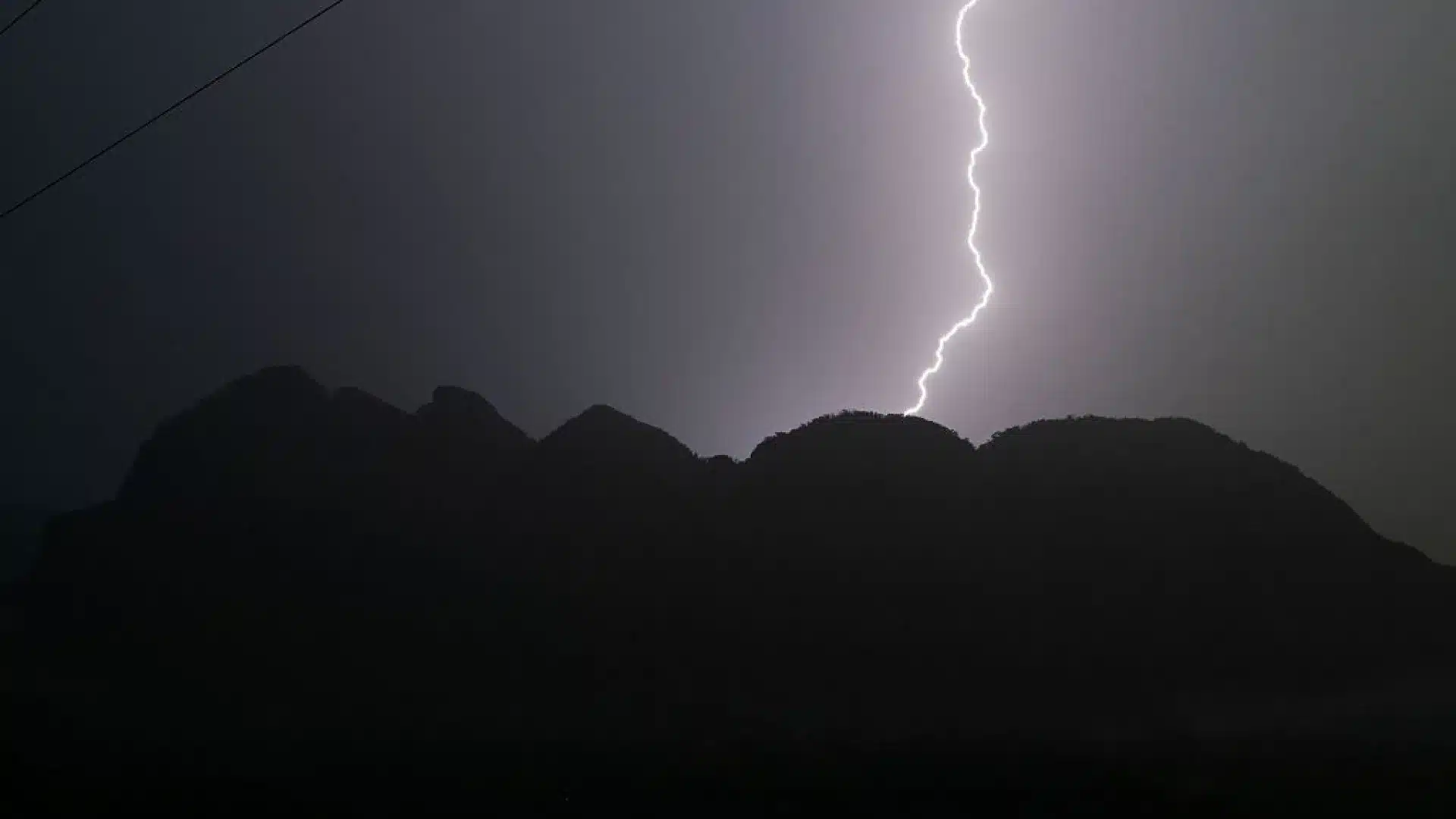 La semaine apporte poussières, orage et vent jusqu'à 120 km/h (mais elle devient plus chaude)