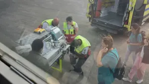 L'armée de l'air transporte un nouveau-né de Madère à Lisbonne. "Espérance"